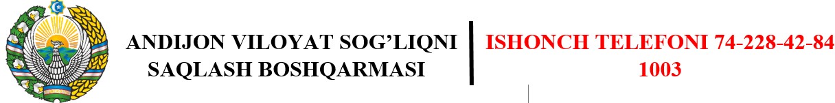 Andijon viloyat sog'liqni saqlash boshqarmasi